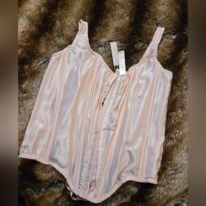Victoria's Secret Blush Satin Shapewear